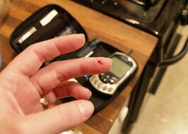 Blood examination for glucose - quickly diagnosed diabetes