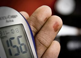 Diabetes accompanied by hyperglycemia - High blood sugar level